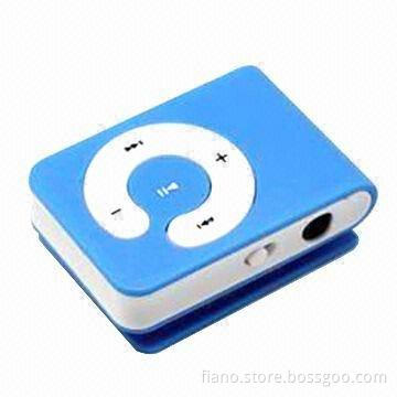 MP3 Player with Micro SD Card Slot, Supports WMA Audio Files and Up to 32GB TF Cards
